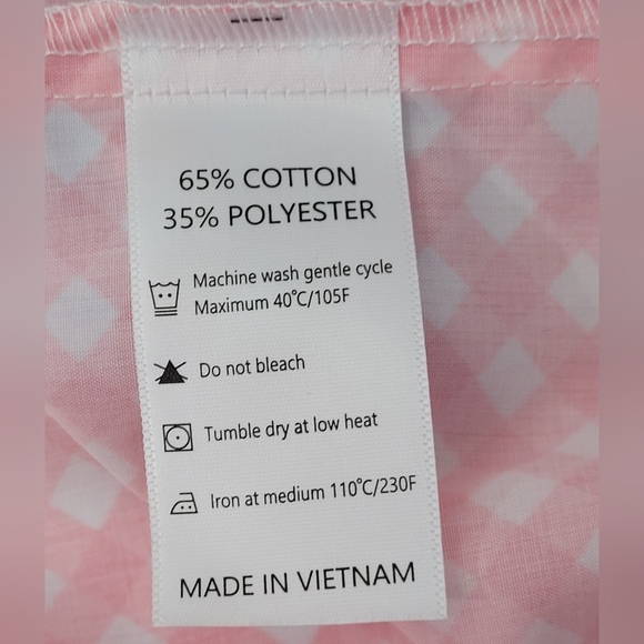 Nwt Little Lamb And Co. Ladies White And Red Checked Open Front Cardigan Blue Po - Picture 7 of 7